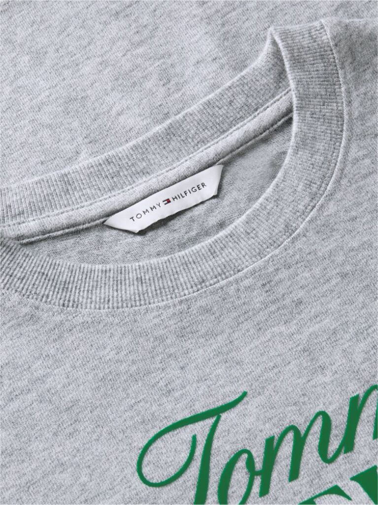 Grey Logo Relaxed Jersey T-Shirt  Women