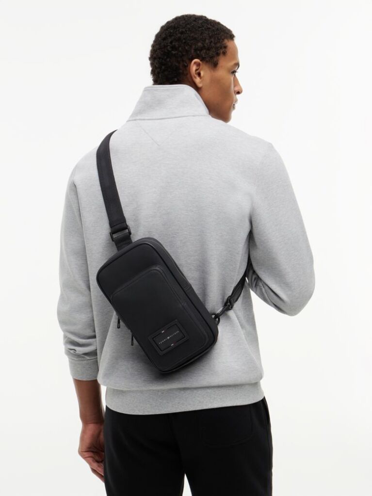 Black Sling Bag  Men