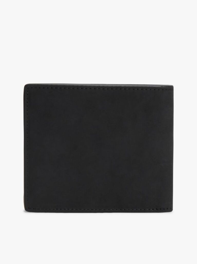 Black Flag Plaque Coin And Card Wallet  Men