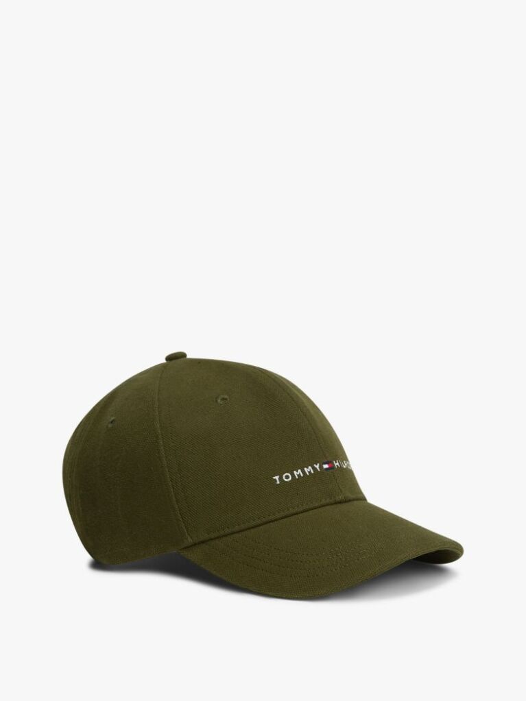 Green Six-Panel Baseball Cap  Men
