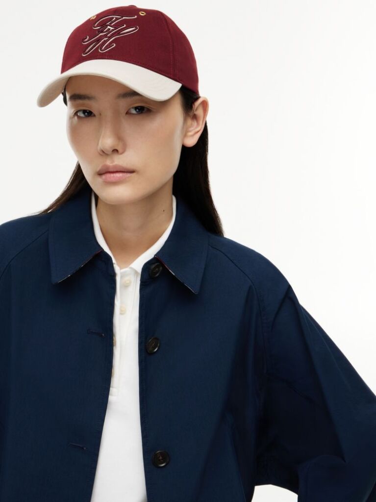 Multi Logo Colour-Blocked Baseball Cap  Women