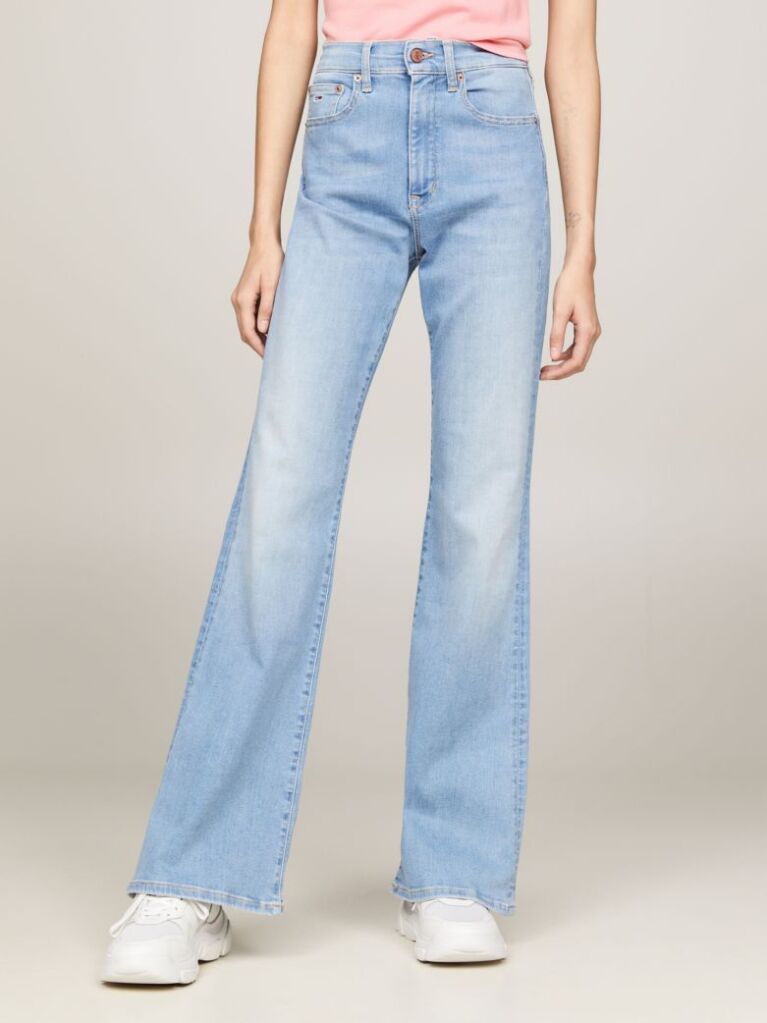 Denim Sylvia High Rise Skinny Flared Jeans  Women