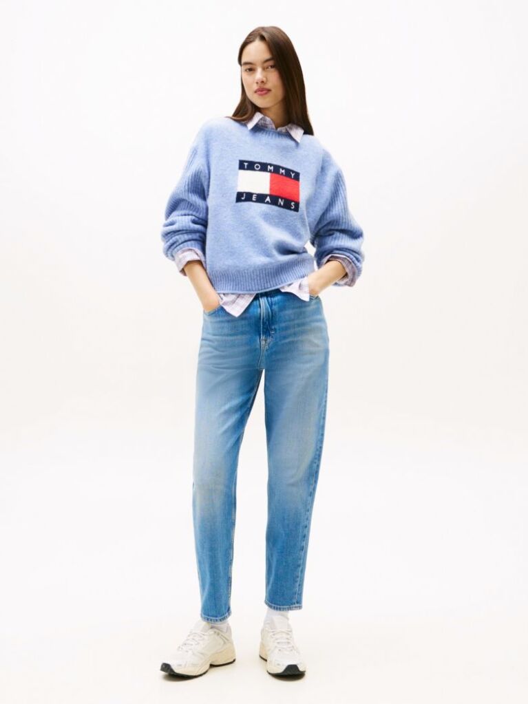 Denim Mom Tapered Jeans  Women