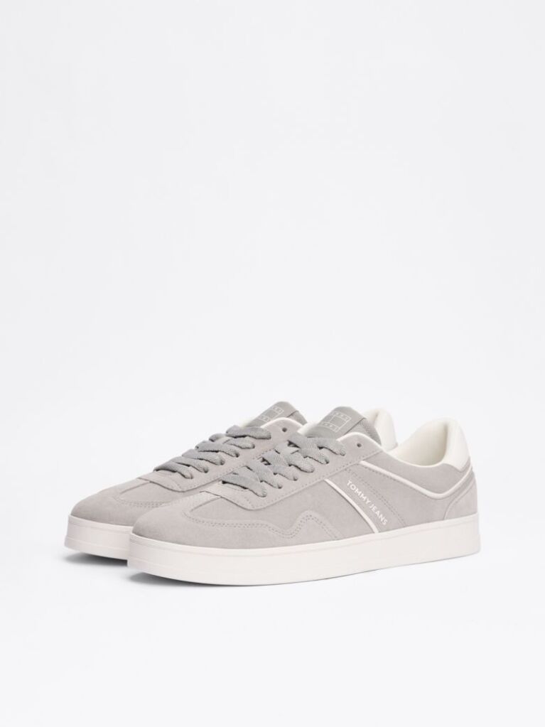 Grey The Greenwich Suede Trainers  Men