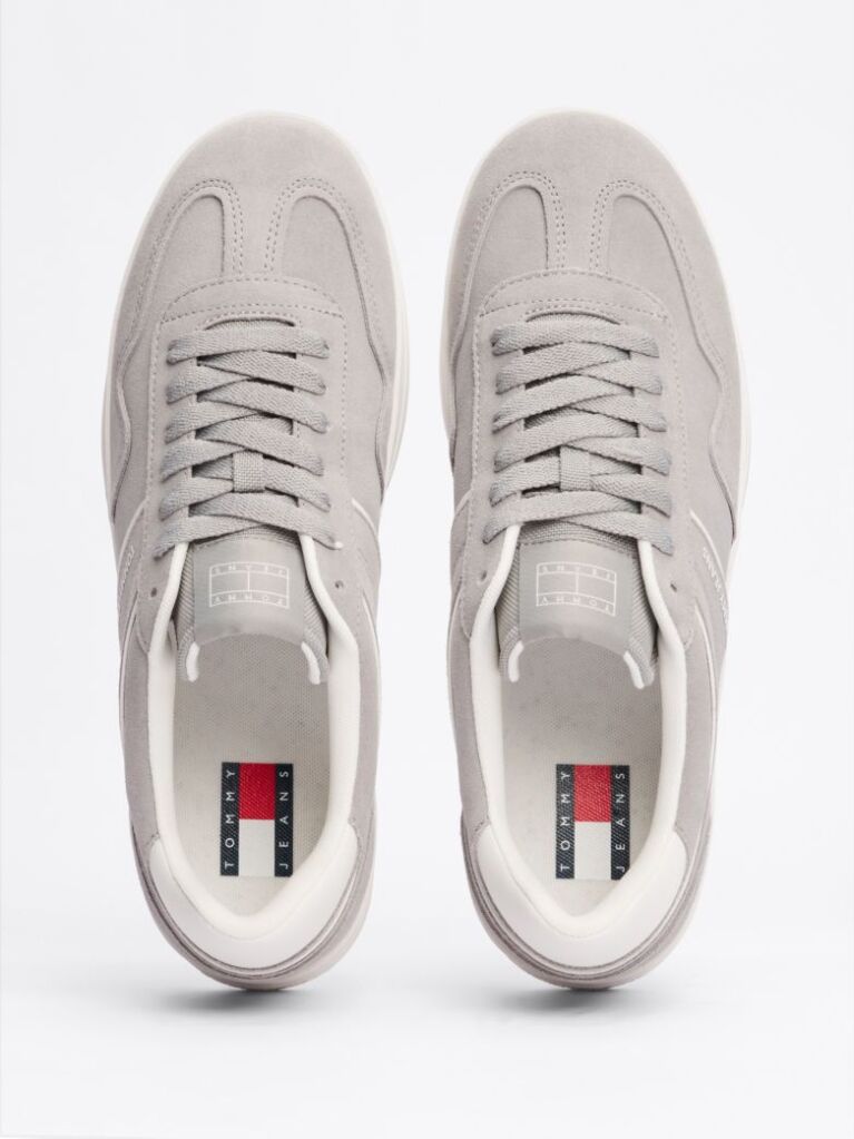 Grey The Greenwich Suede Trainers  Men