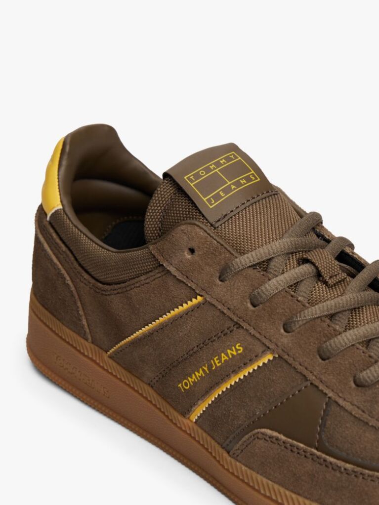 Brown The Greenwich Suede Trainers  Men