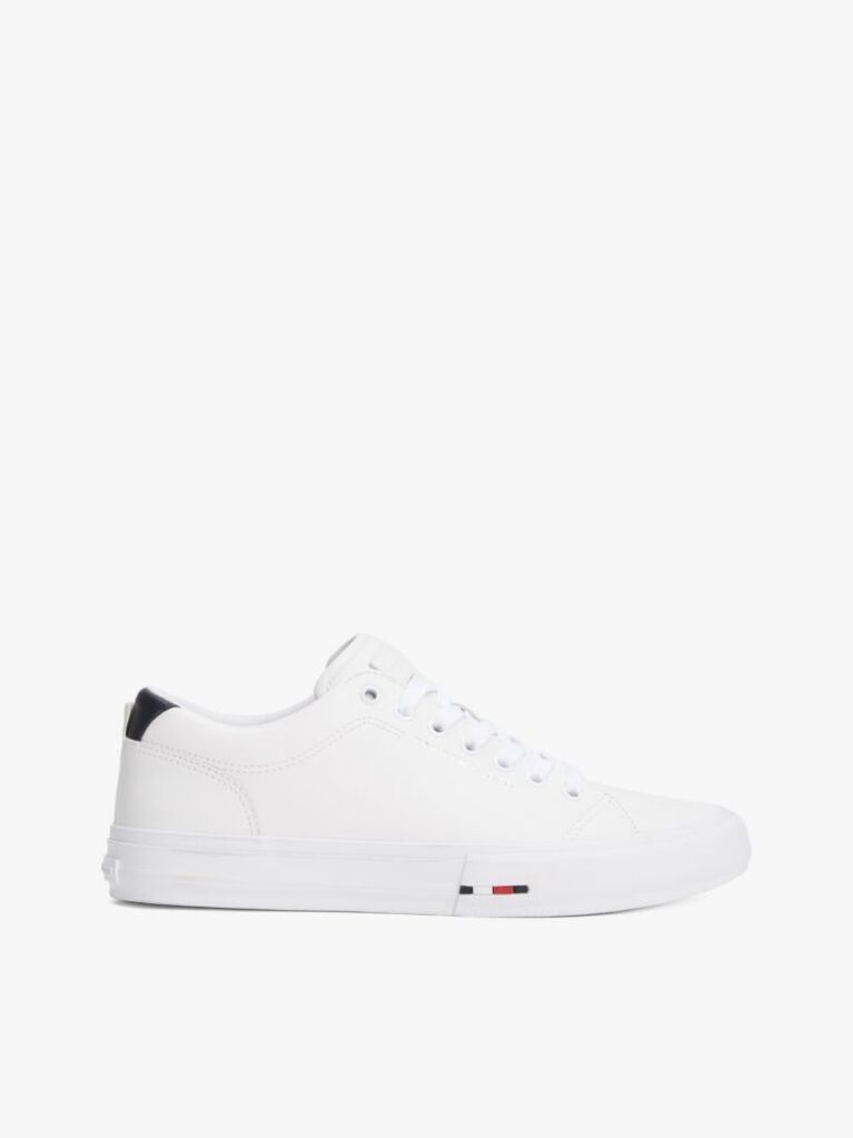 Multi Signature Leather Trainers  Men