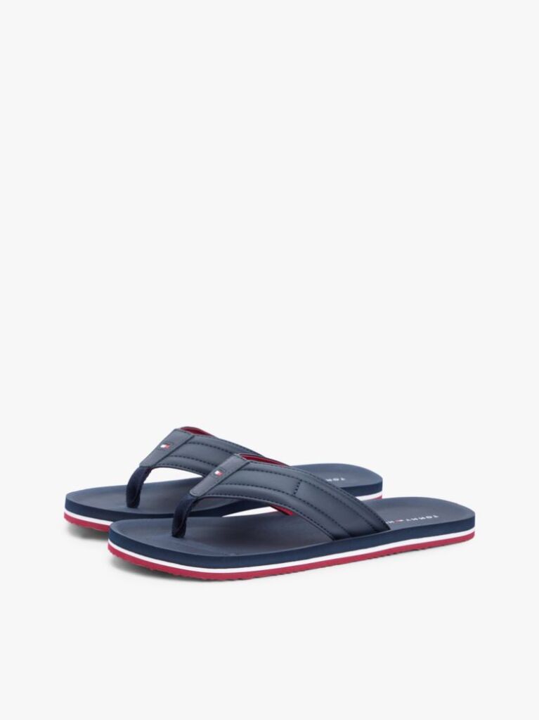 Blue Flag Padded Strap Flip-Flops  Men