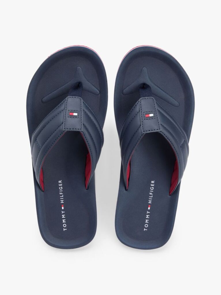 Blue Flag Padded Strap Flip-Flops  Men