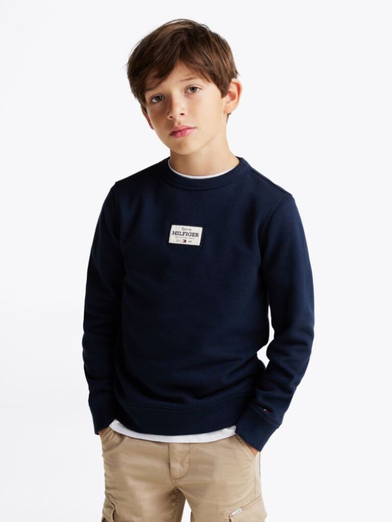 Blue 1985 Collection Patch Sweatshirt  Boys