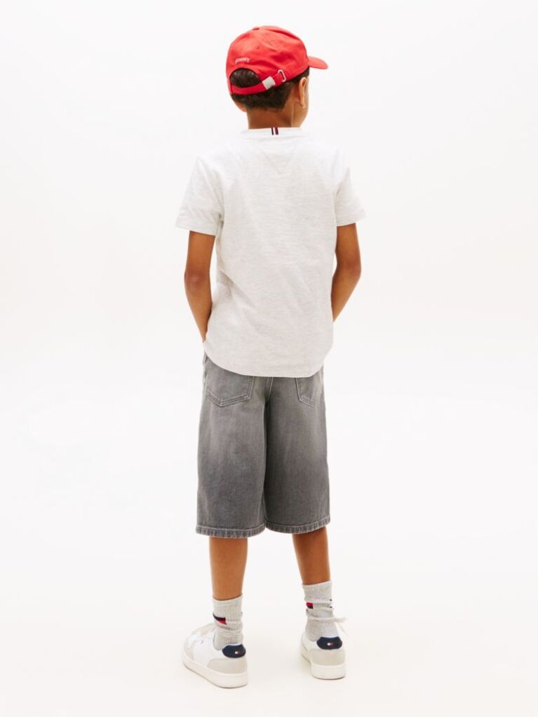 Grey Basketball Graphic Jersey T-Shirt  Boys