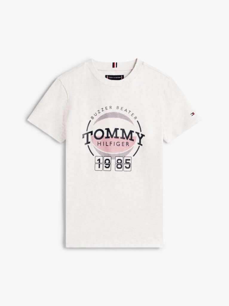 Grey Basketball Graphic Jersey T-Shirt  Boys