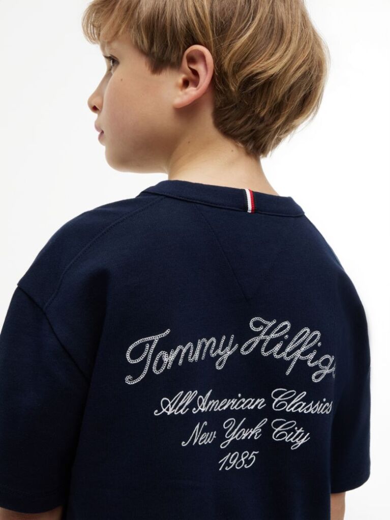 Blue Logo Graphic T-Shirt  Boys