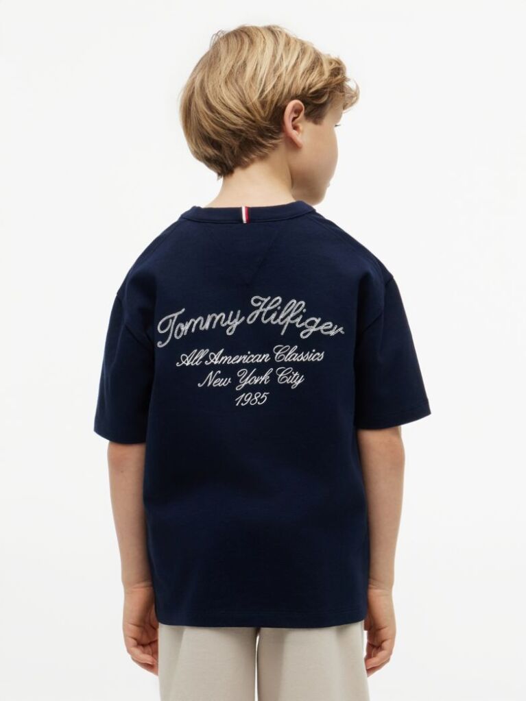 Blue Logo Graphic T-Shirt  Boys