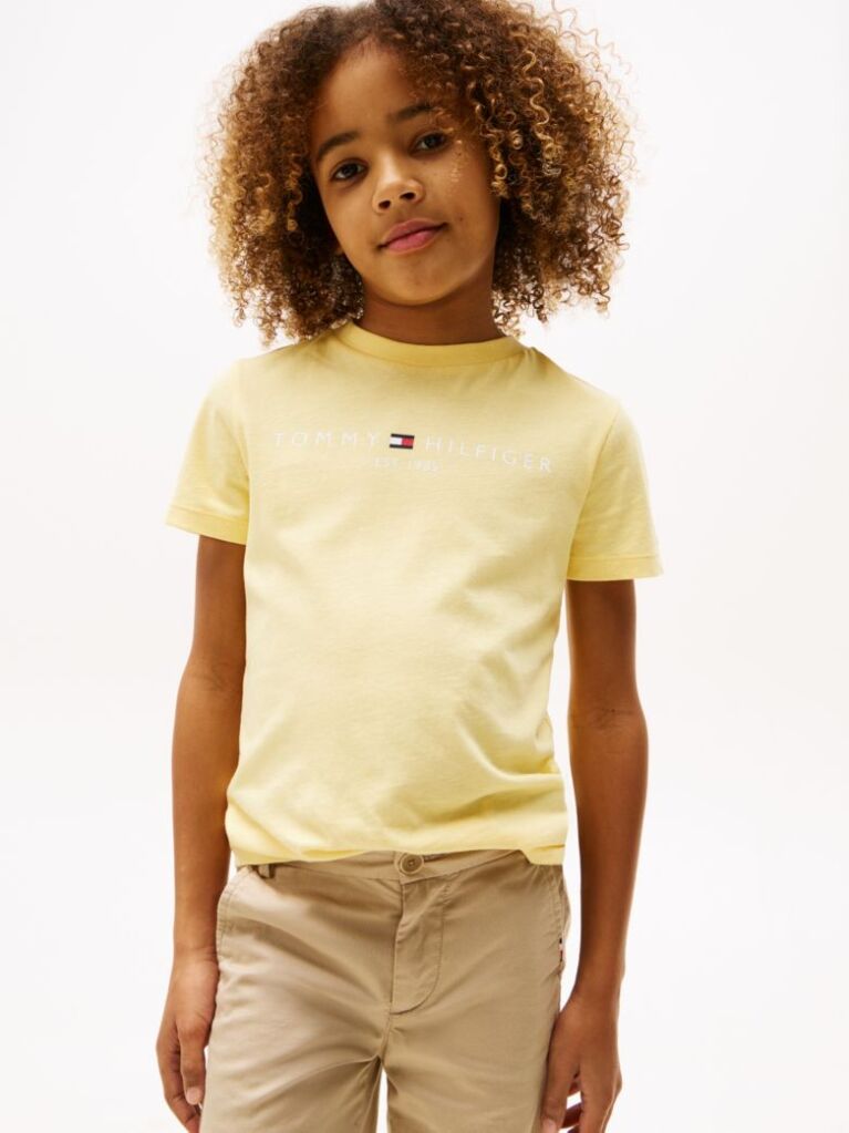 Yellow Dual Gender TH Established Essential T-Shirt  Kids Unisex