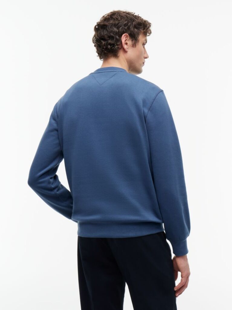 Blue Essential Fleece Sweatshirt  Men