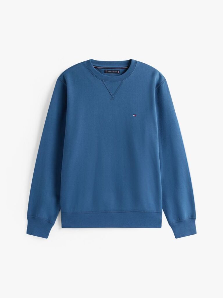 Blue Essential Fleece Sweatshirt  Men
