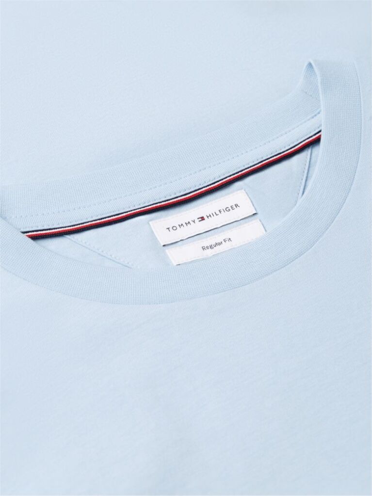 Blue Logo Jersey Crew Neck T-Shirt  Men