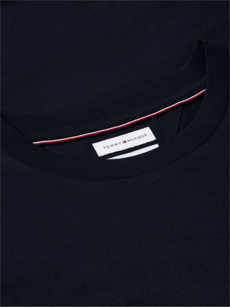 Blue Logo Graphic Jersey Crew Neck T-Shirt  Men