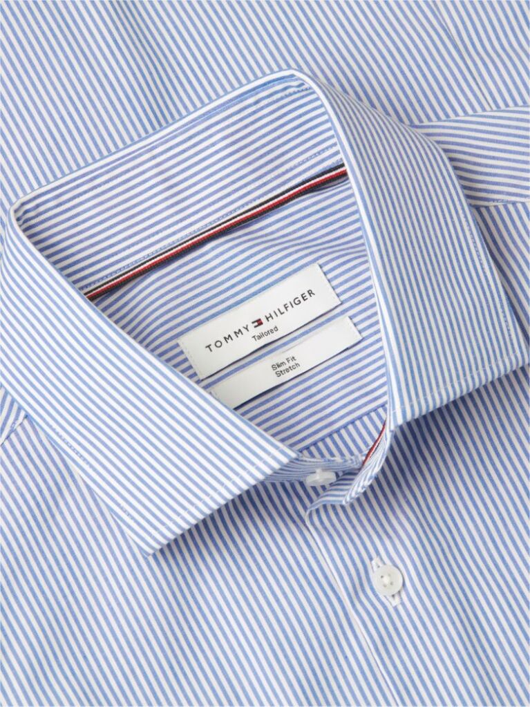 Multi Slim Fit Stripe Shirt  Men