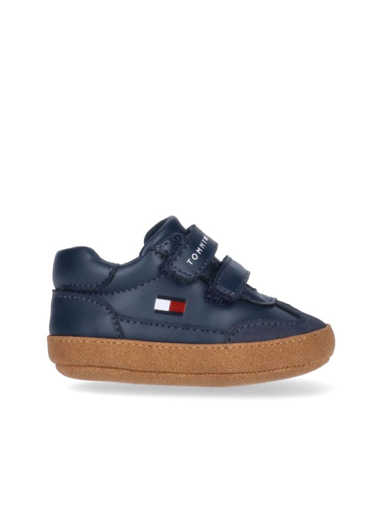 Blue Flag Hook And Loop Sneakers  Boys