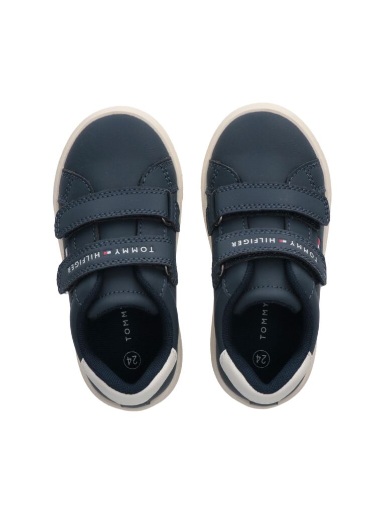 Blue Flag Hook And Loop Sneakers  Kids Unisex