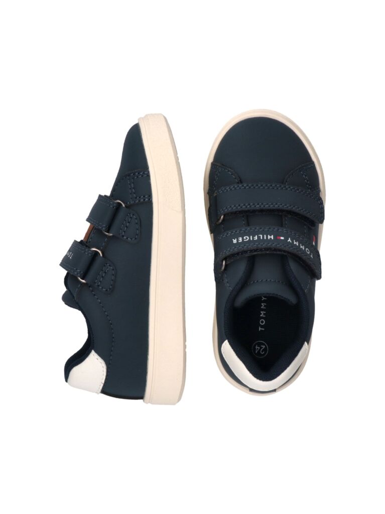 Blue Flag Hook And Loop Sneakers  Kids Unisex