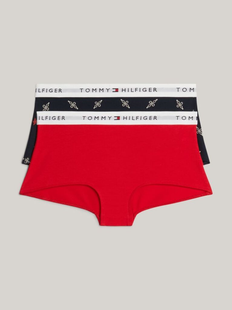 Multi 2-Pack Print Shorty Briefs  Girls
