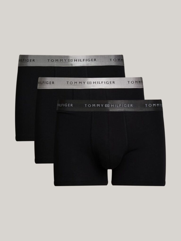 Multi 3-Pack Metallic Logo Trunks Gift Set  Men