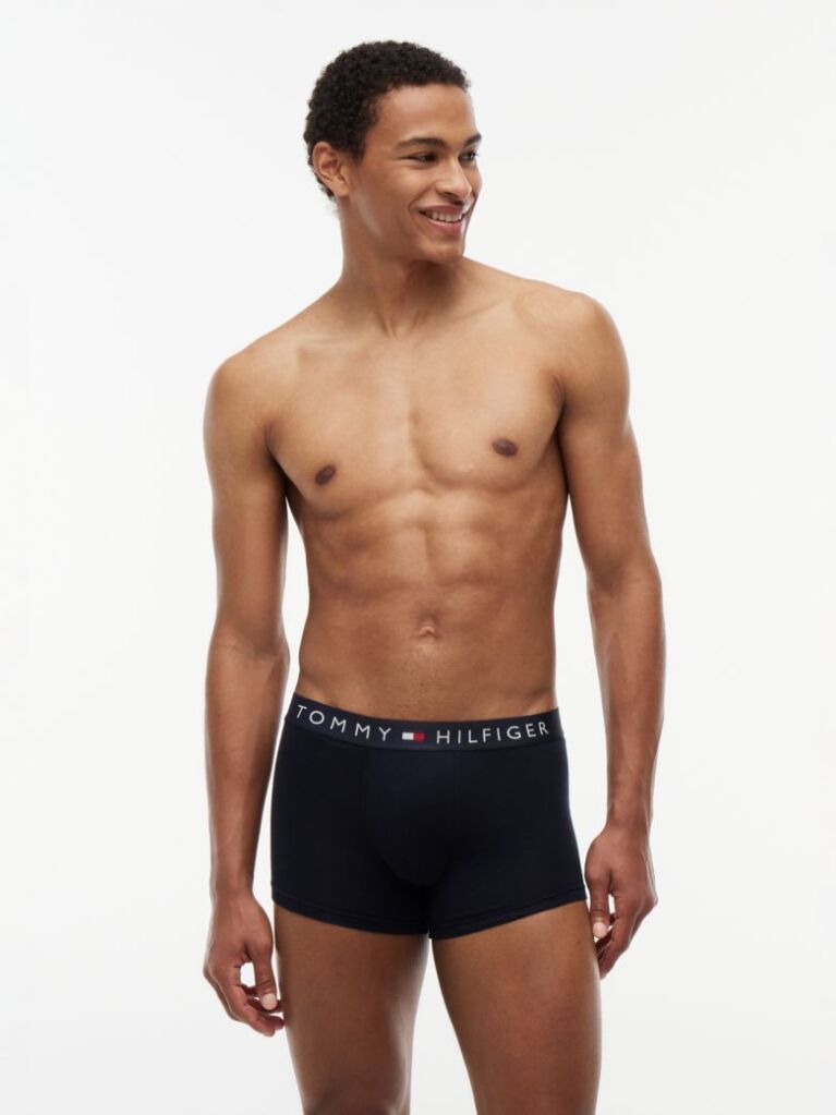 Multi 3-Pack TH Original Logo Waistband Trunks  Men