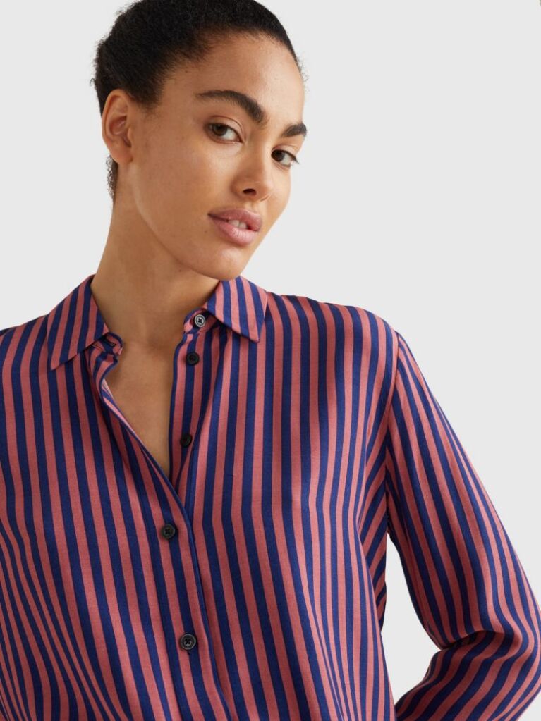 Multi Monogram Viscose Regular Fit Shirt  Women