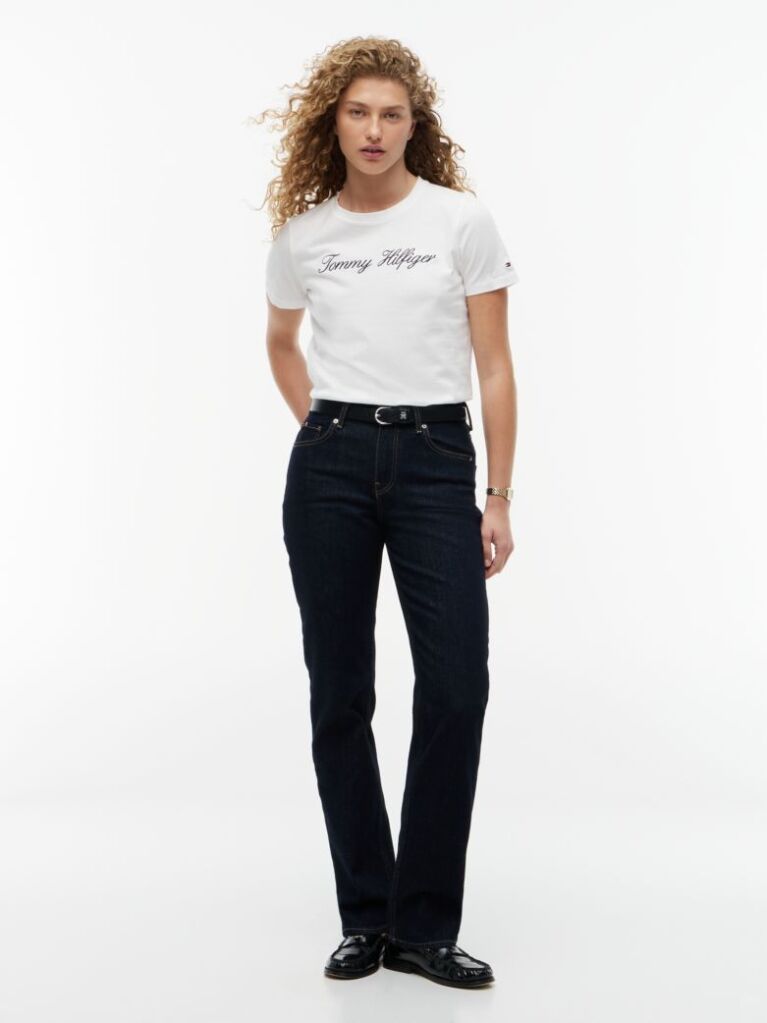 White Regular Crew Neck T-Shirt  Women
