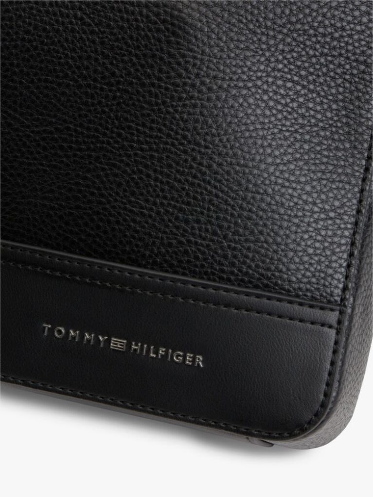 Black Crossbody Reporter Bag  Men