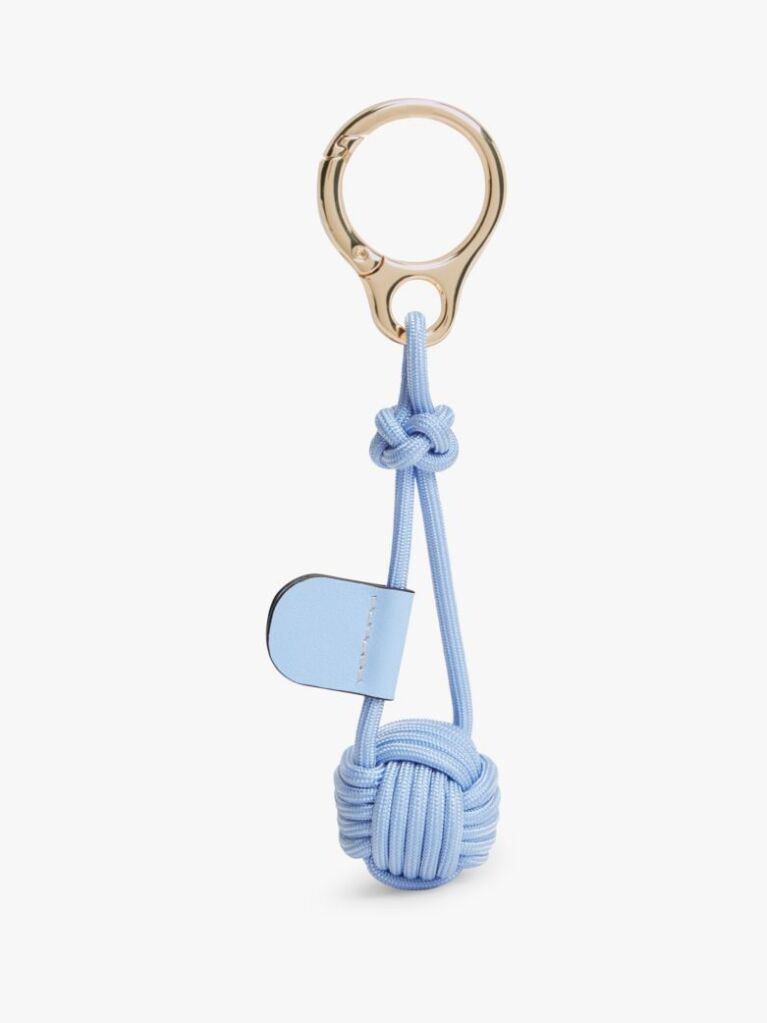 Blue Rope Knot Bag Charm  Women