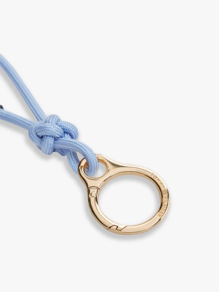 Blue Rope Knot Bag Charm  Women