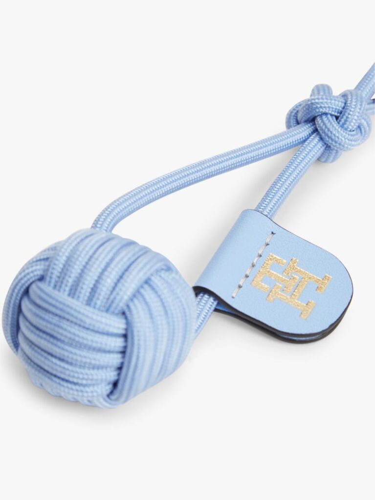 Blue Rope Knot Bag Charm  Women