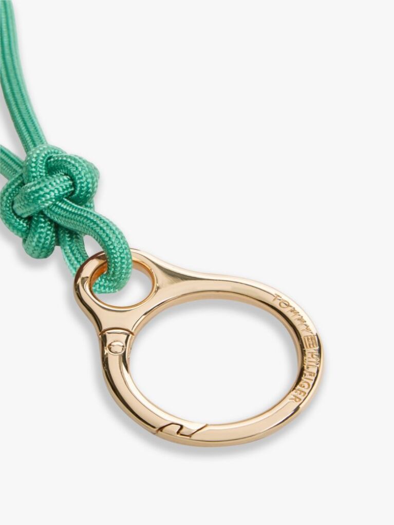 Green Rope Knot Bag Charm  Women