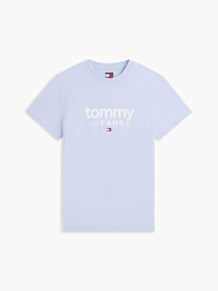 Blue Logo Graphic Slim T-Shirt  Men