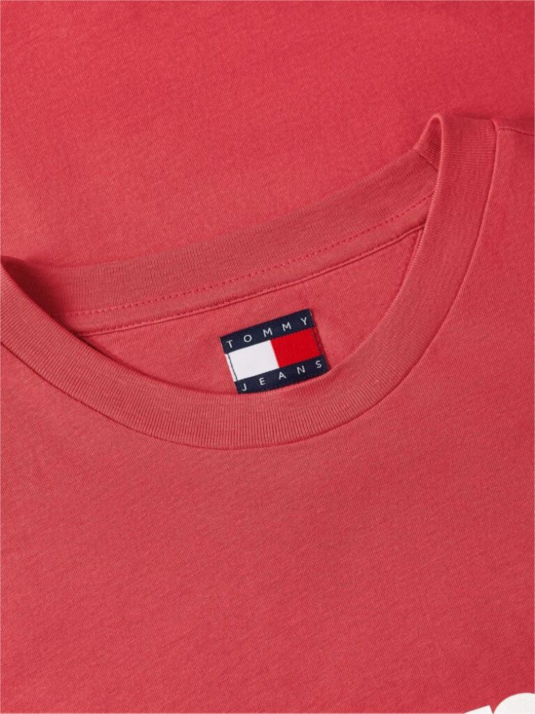 Red Logo Graphic Slim T-Shirt  Men