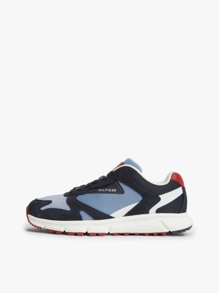 Multi Suede Outdoor Trainers  Men