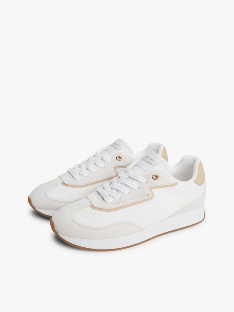 Multi Suede Lace-Up Trainers  Women