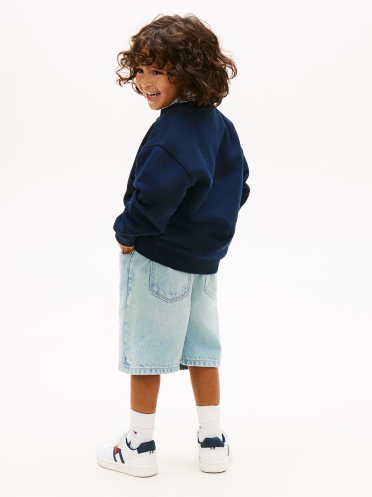 Blue Graphic Logo Terry Sweatshirt  Boys