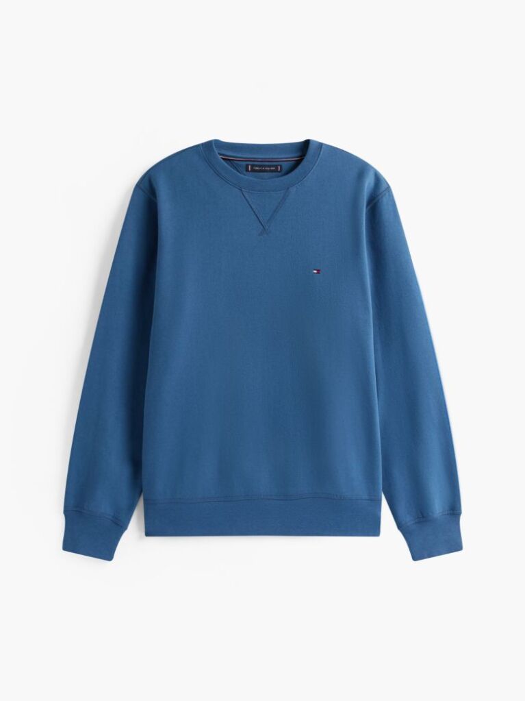 Blue Essential Fleece Sweatshirt  Men