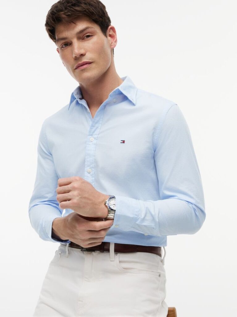 Multi TH Flex Slim Fit Dobby Shirt  Men