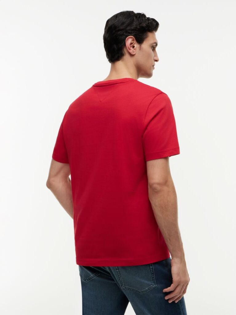 Red Wavy Flag T-Shirt  Men