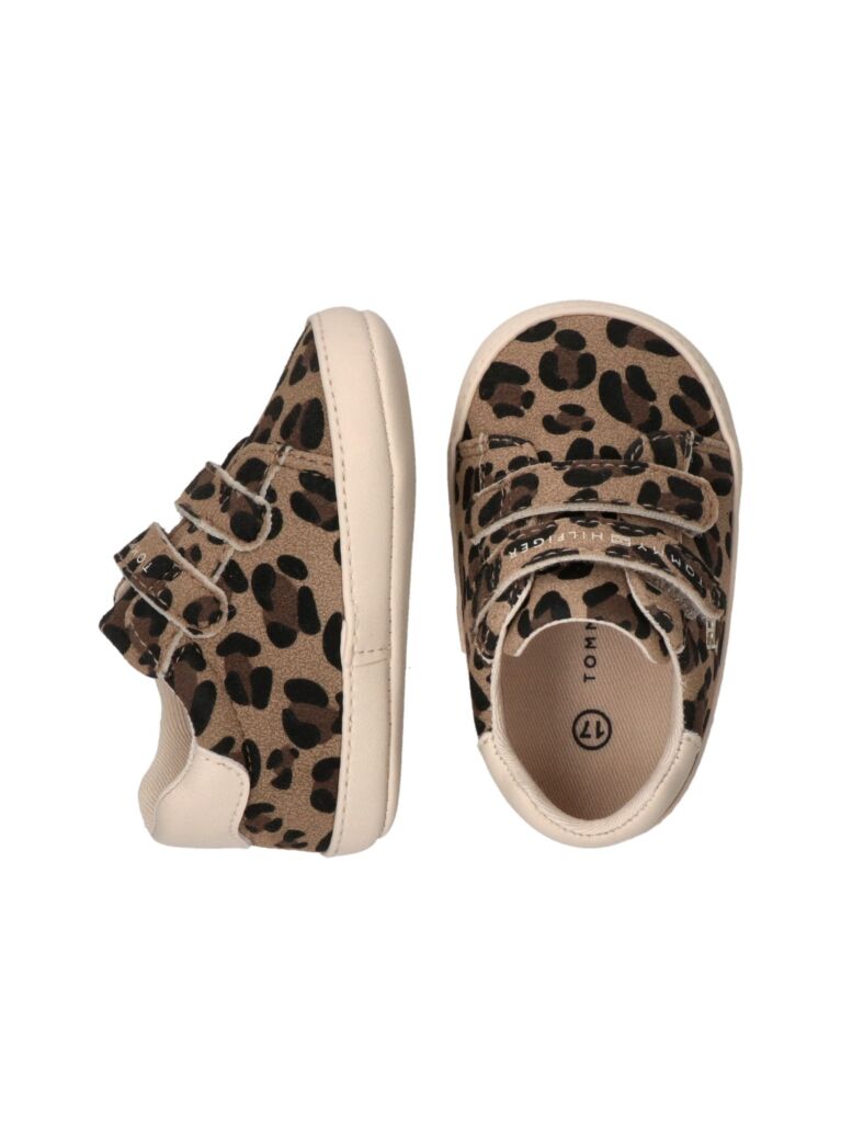 Multi Low Cut Velcro Sneakers  Girls