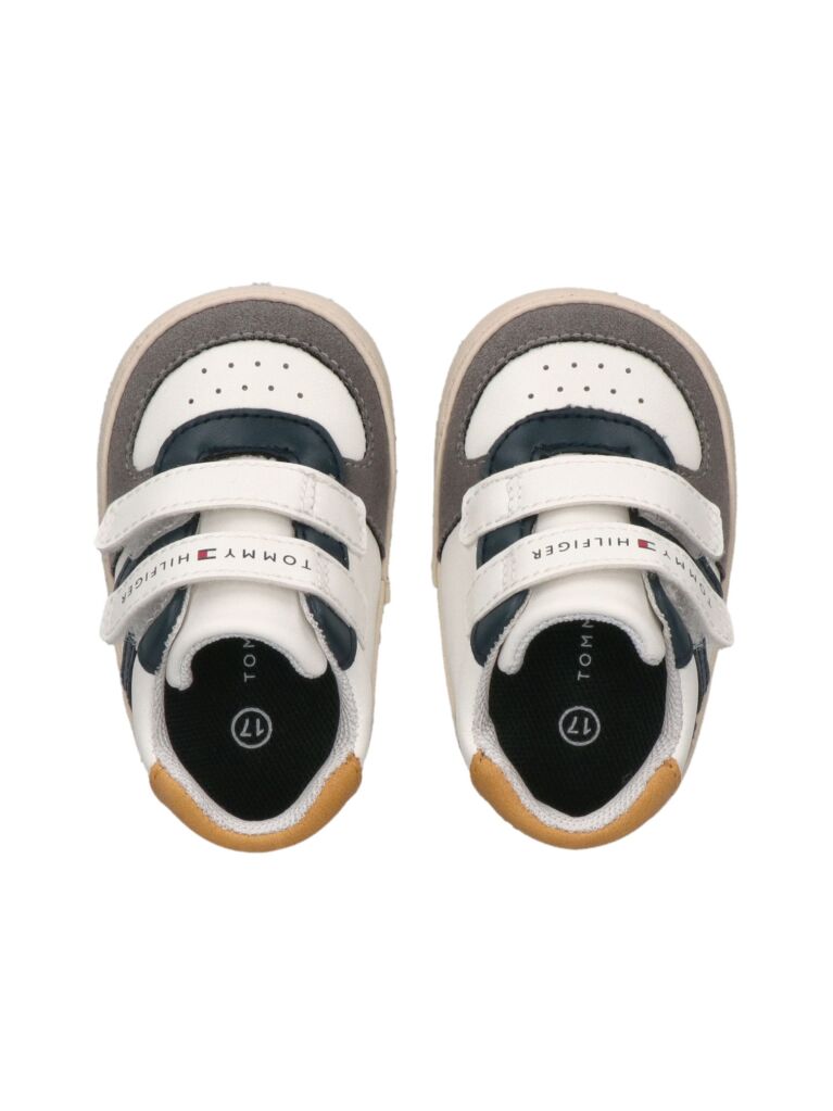 Multi Flag Hook And Loop Sneakers  Boys