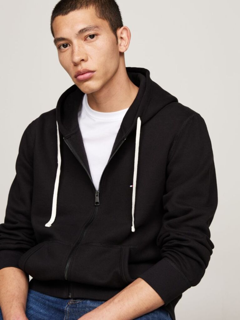 Black Fleece Zip-Thru Hoody  Men