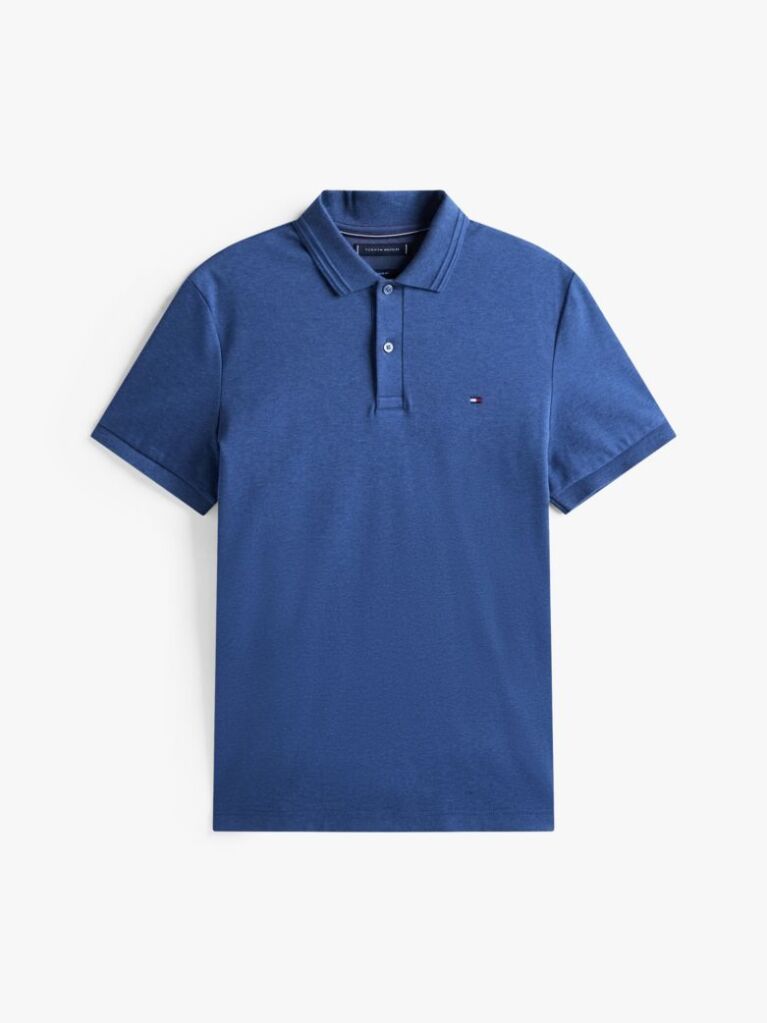 Blue Luxury Interlock Regular Polo Shirt  Men