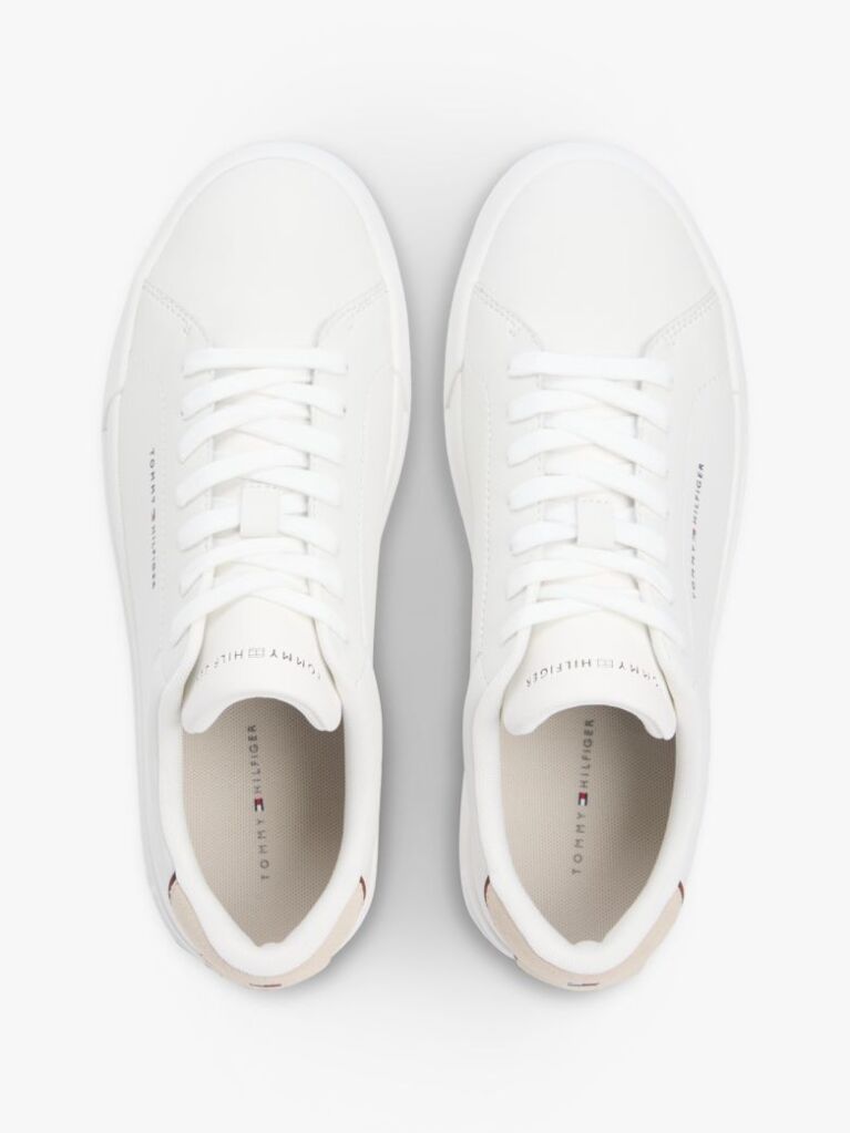 Multi Pebble Grain Court Trainers  Men